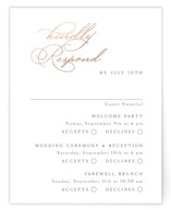 Eternal Foil-Pressed Multi-Event RSVP Cards