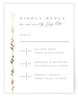 Courtyard Foil-Pressed Multi-Event RSVP Cards