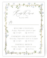 Portico Foil-Pressed Multi-Event RSVP Cards
