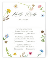 Foil-Pressed Multi-Event RSVP Cards