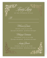 FairyTale.. Foil-Pressed Multi-Event RSVP Cards