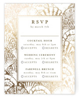 Foil-Pressed Multi-Event RSVP Cards