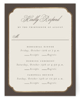 Foil-Pressed Multi-Event RSVP Cards