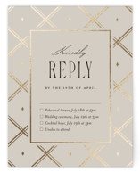 Foil-Pressed Multi-Event RSVP Cards
