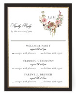 Flouriishing Foil-Pressed Multi-Event RSVP Cards