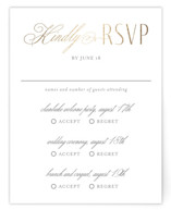Foil-Pressed Multi-Event RSVP Cards