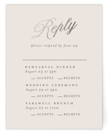 Tux Foil-Pressed Multi-Event RSVP Cards