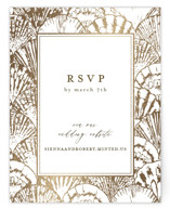Foil-Pressed RSVP Online Enclosure Cards