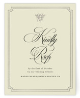 Foil-Pressed RSVP Online Enclosure Cards