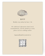 Cove Foil-Pressed RSVP Online Enclosure Cards