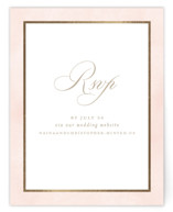 Foil-Pressed RSVP Online Enclosure Cards