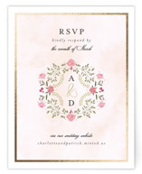 Foil-Pressed RSVP Online Enclosure Cards
