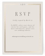 Grace Foil-Pressed RSVP Online Enclosure Cards