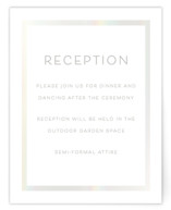 soft tones Gloss-Press® Reception Card