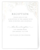 Au Jardin Gloss-Press® Reception Card