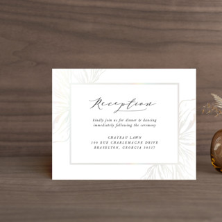 Forevermore Gloss-Press® Reception Card