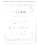 Clarity Gloss-Press® Reception Card