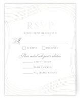 Lined Gloss-Press® RSVP Cards