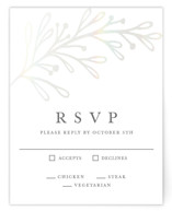 Simply Elegant Gloss-Press® RSVP Cards