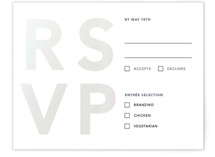 Bolden Gloss-Press® RSVP Cards