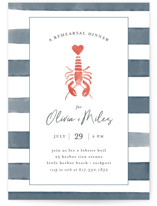 Love and Lobsters Rehearsal Dinner Invitations