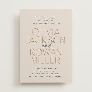 Forward Rehearsal Dinner Invitations