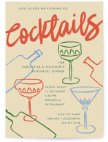 Wild Night Rehearsal Dinner Invitations