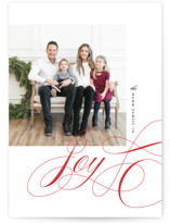 Lovely Joy Christmas Photo Cards
