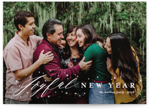 Joyfully Blessed Christmas Photo Cards