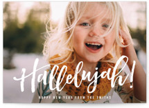 Hallelujah for the Holidays Christmas Photo Cards