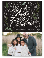 A Lovely Christmas Christmas Photo Cards