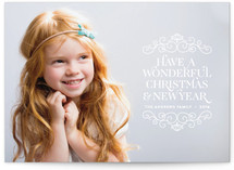 Wonderful Frame Christmas Photo Cards