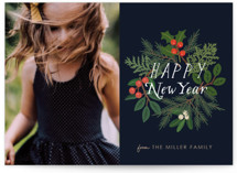 Holiday Twigs Christmas Photo Cards