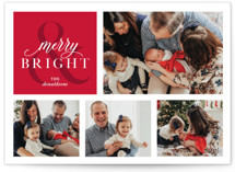 Merrily Bright Christmas Photo Cards
