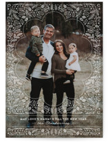 Winter Window Christmas Photo Cards