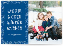 Warm & Cozy Wishes Christmas Photo Cards