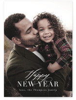 Timeless New Year Photo Cards
