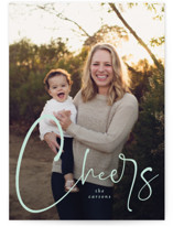 Big Cheers New Year Photo Cards