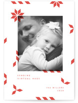 geometric mail New Year Photo Cards