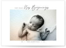Joyful Beginnings New Year Photo Cards