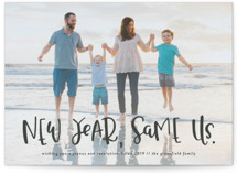 New Year, Same Us New Year Photo Cards