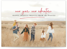 new year, new adventure New Year Photo Cards