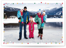 Candy Confetti New Year Photo Cards