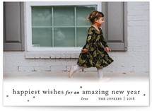 Happiest Wishes to You New Year Photo Cards