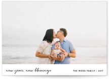 New Blessings New Year Photo Cards