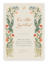 Garden Heirloom Reception Signs