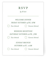 gates and pillars Multi-Event RSVP Cards