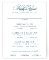 Hilton Multi-Event RSVP Cards