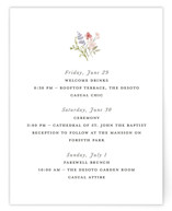 flowering arch Multi-Event RSVP Cards