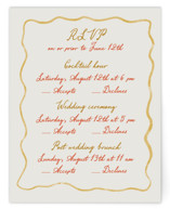 Chantilly Multi-Event RSVP Cards